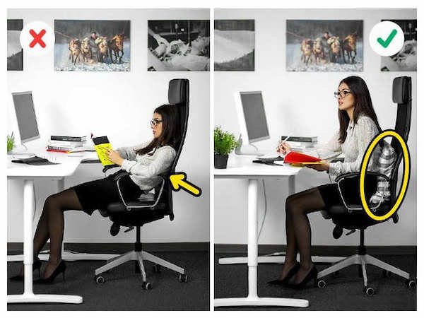 ghế ngồi văn phòng chống đau lưng tuy nhiên tư thế ngồi cần chú ý phải đúng